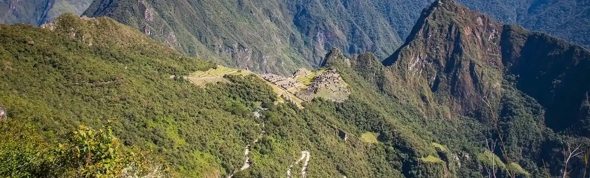 View from Inti Punku Inca Trail View from Inti Punku Inca Trail