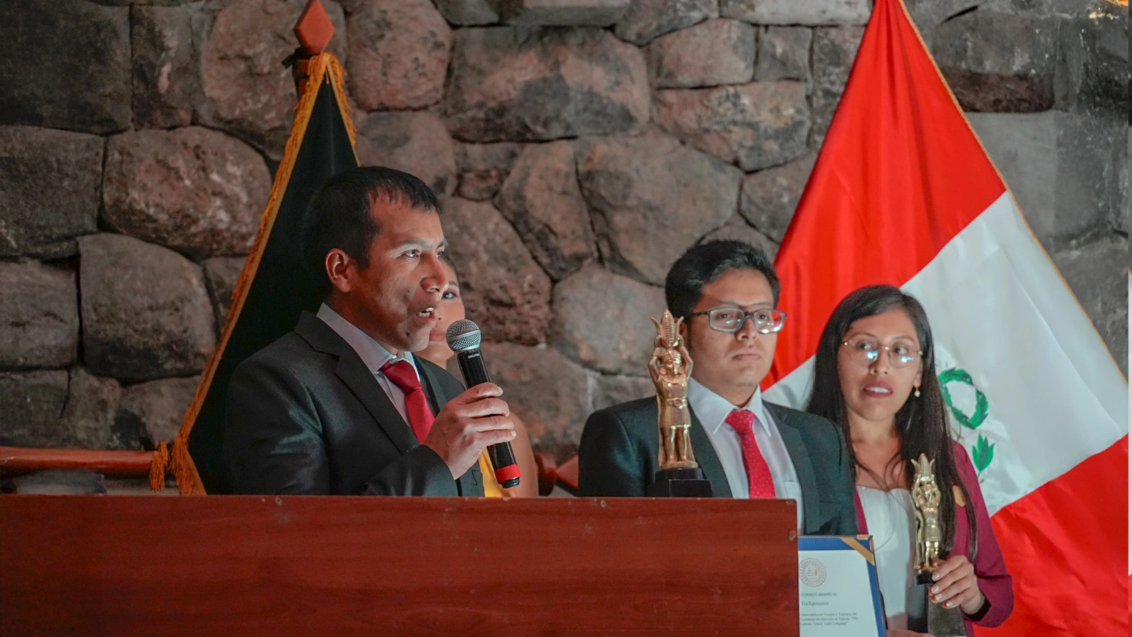 Inca Dorado | TreXperience TreXperience team at Inca Dorado Awards 2026