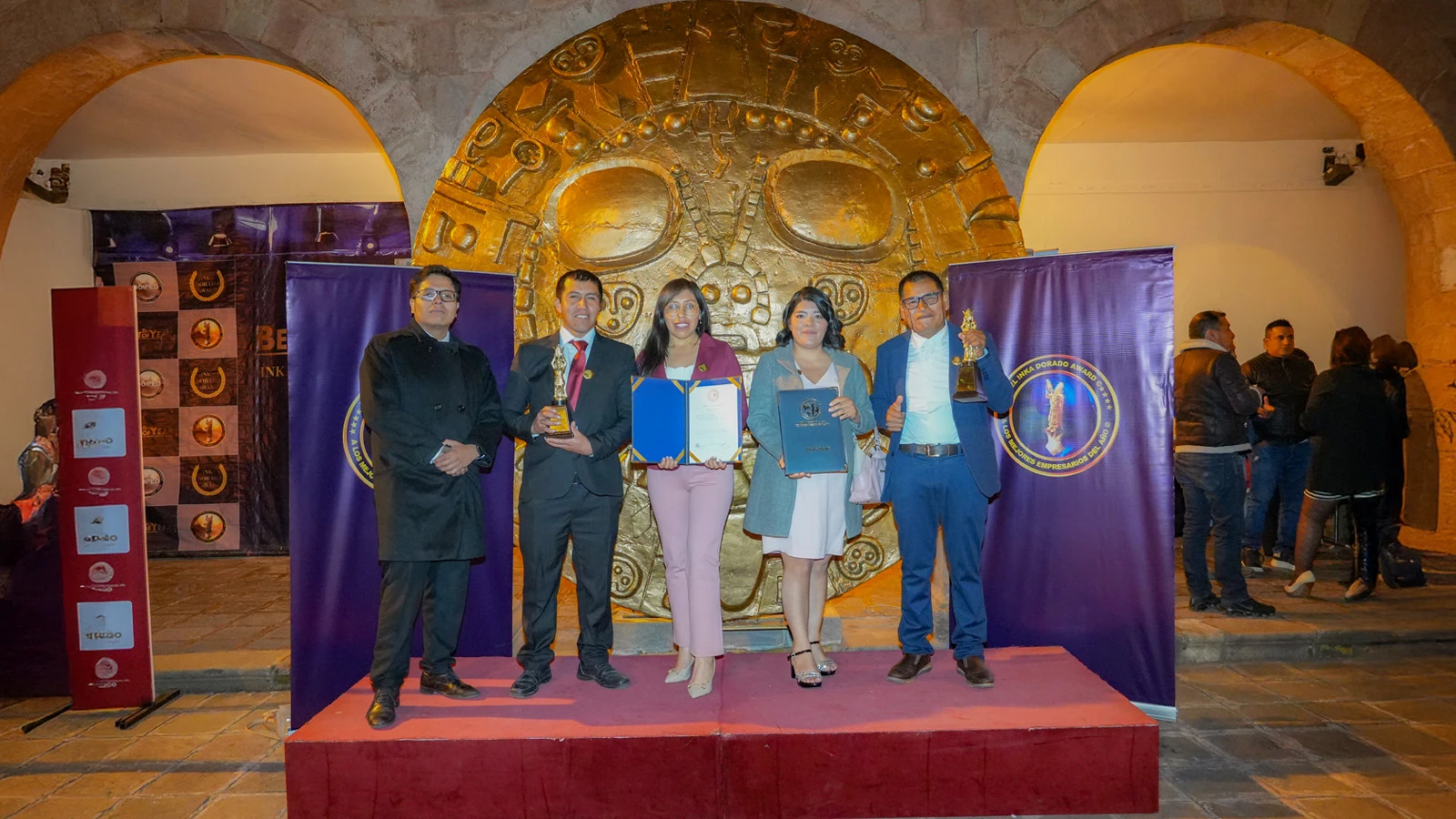 Inca Dorado | TreXperience TreXperience team at Inca Dorado Awards