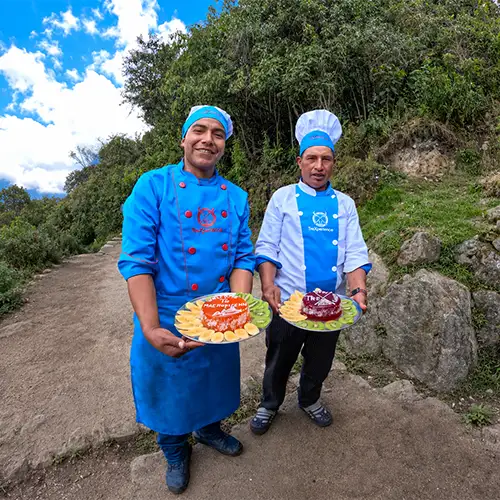Andean hospitality chefs of TreXperience Andean hospitality chefs of TreXperience