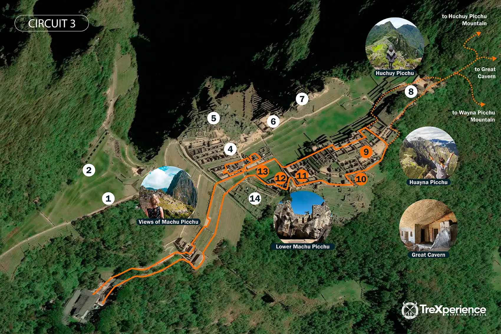 Circuit 3 in Machu Picchu Circuit 3 in Machu Picchu - Short Inca Trail | TreXperience