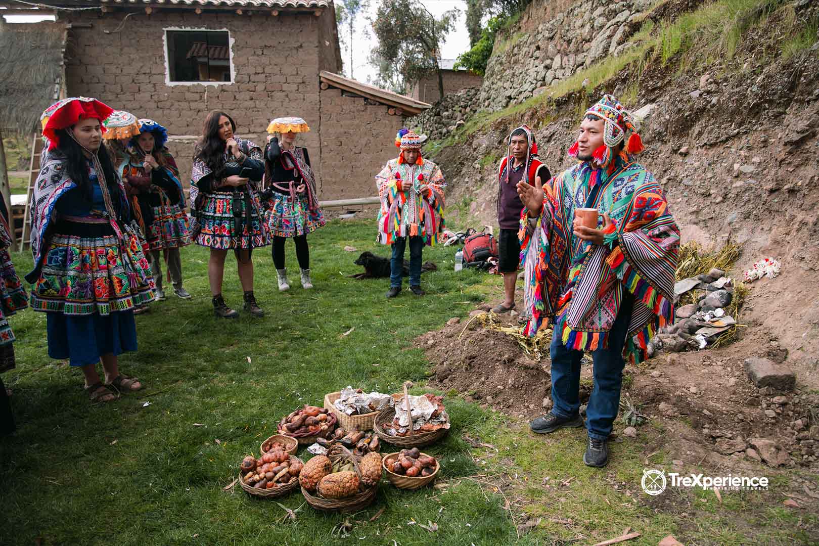 explanation while doing the pachamanca | TreXperience explanation while doing the pachamanca | TreXperience