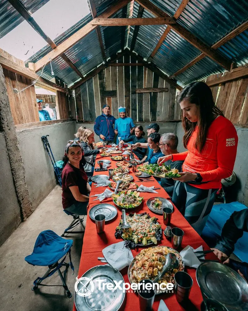 Inca Trail Food Inca Trail Food