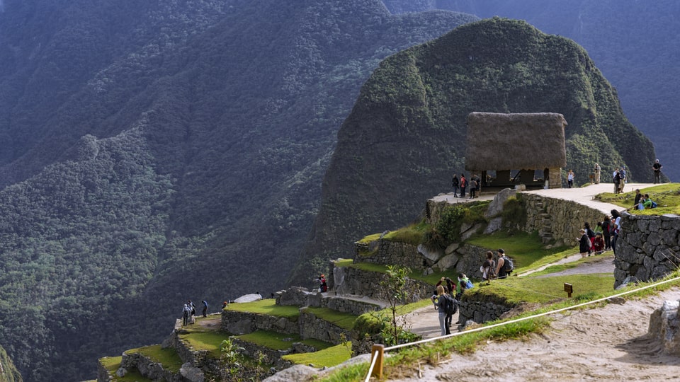 Guard House in Machu Picchu Guard House in Machu Picchu