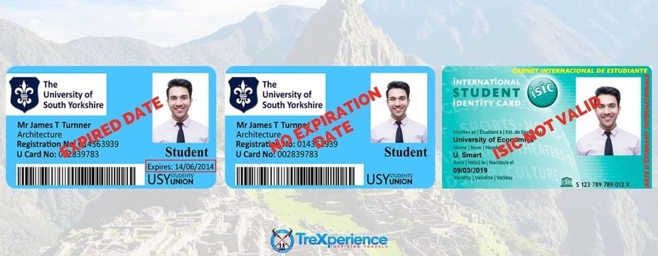 Invalid student ID for Machu Picchu Invalid student ID for Machu Picchu