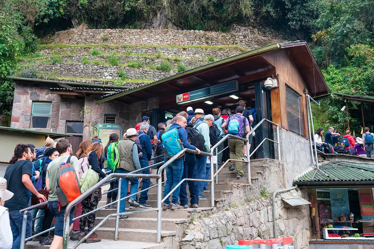 Machu Picchu entrance checkpoint | TreXperience Machu Picchu entrance checkpoint | TreXperience