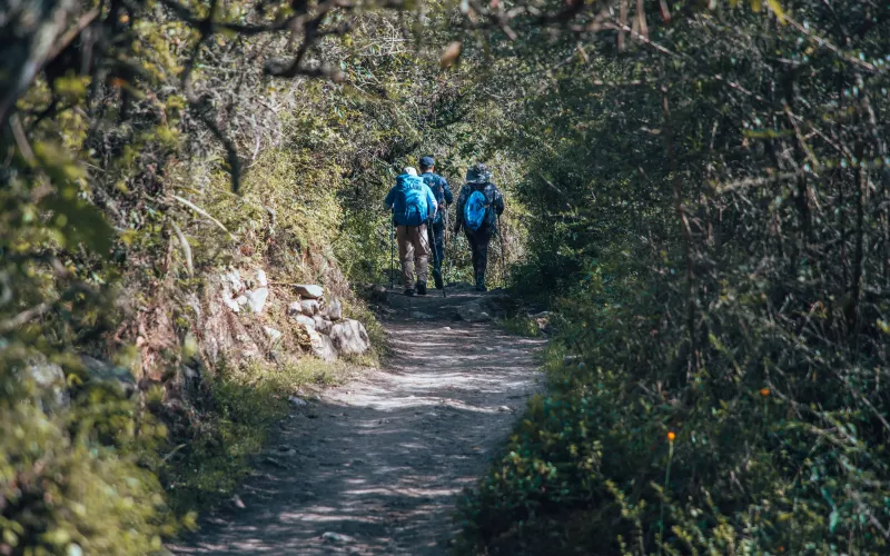 Day 1 on the Inca Trail Day 1 on the Inca Trail