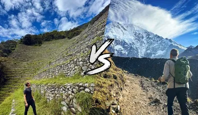 Inca Trail vs Salkantay trek | TreXperience Inca Trail vs Salkantay trek | TreXperience