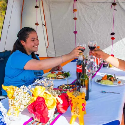 Huayna Picchu view - Deluxe Inca Trail 5 days machu-picchu-deluxe-inca-trail