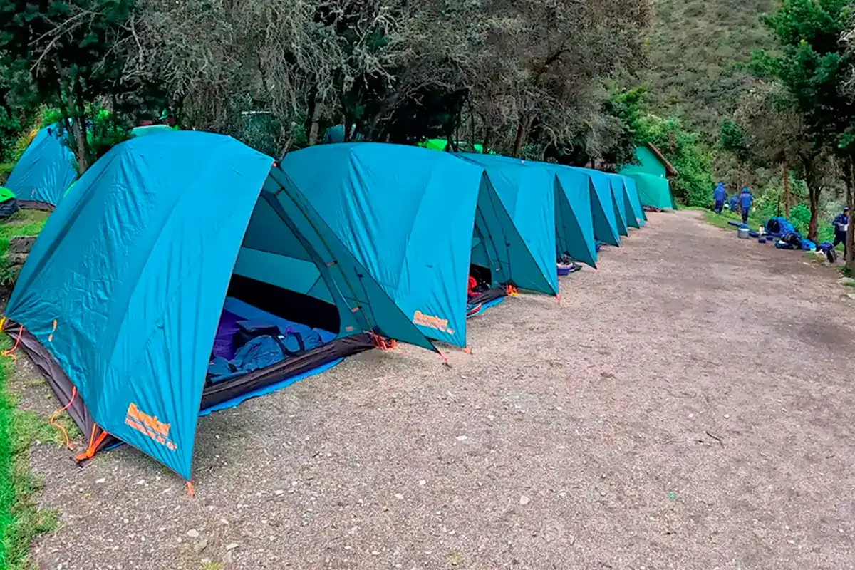 Tents in the Inca Trail | TreXperience Tents in the Inca Trail | TreXperience
