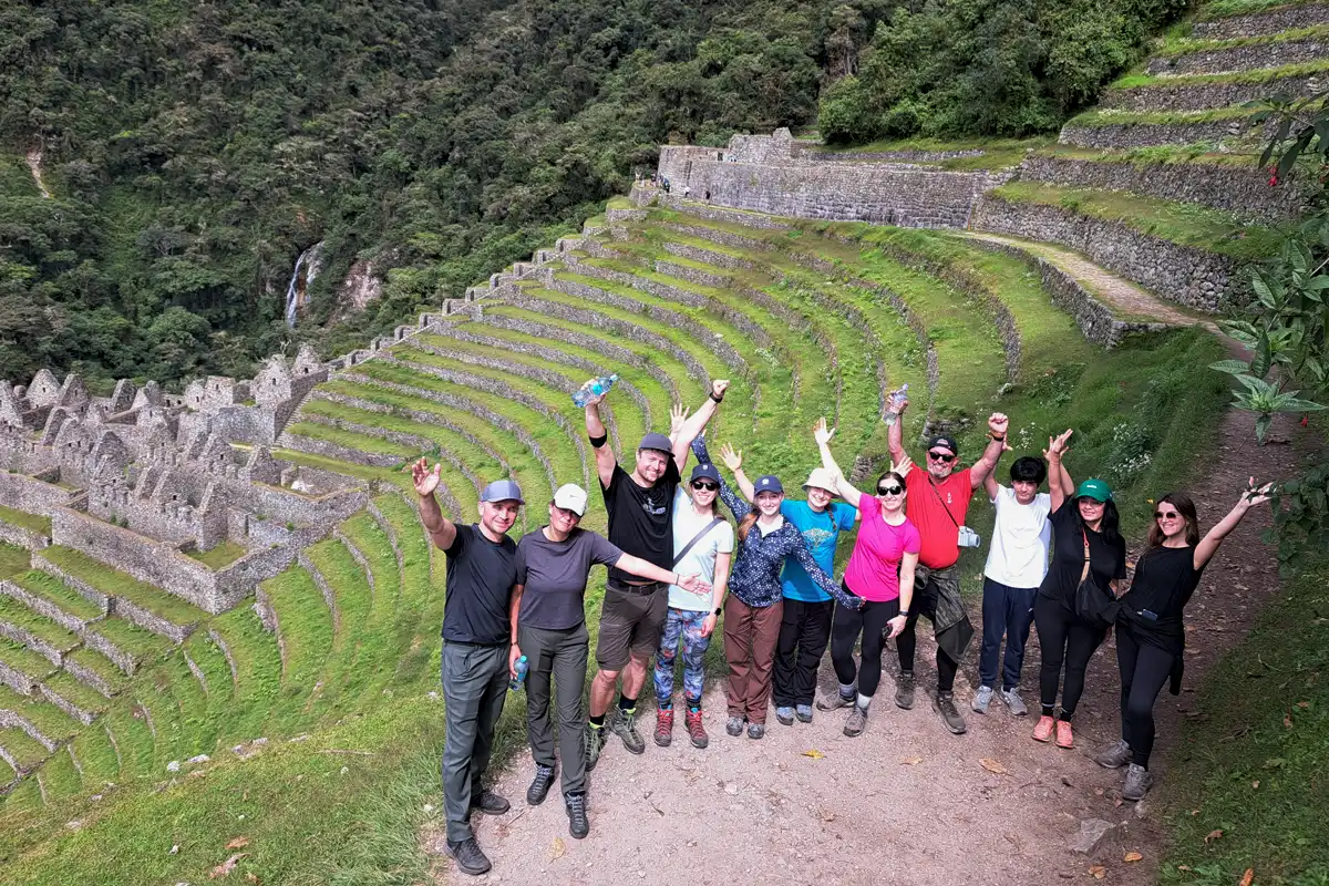 Wiñay wayna - Huchuy Qosqo + Short Inca Trail Wiñay Wayna view